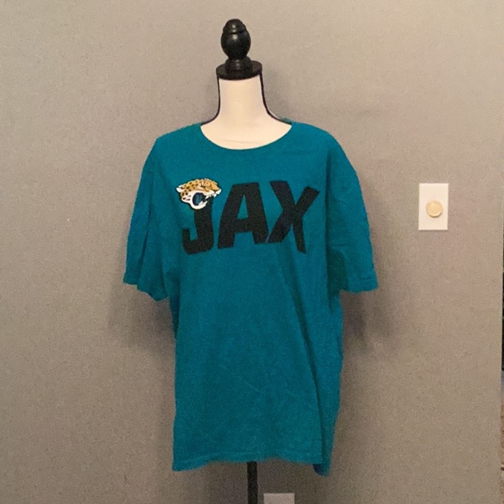 Nike Men’s Teal XXL Jacksonville Jaguars Logo Tee EUC